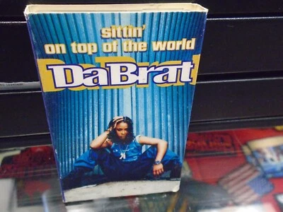 Da brat Sittin' On Top of The 1996 Sony Records cassette tape VG+ hip hop rapper - Image 1 of 2