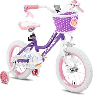 Angel Girls Bike for Toddlers and Kids Ages 2-9 Years Old, 12 14 16 18 Inch Kids - image 1 of 4