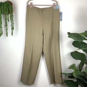 Vintage Neu mit Etikett Deadstock Levi's Damen 36/18 hellbraun weites Bein Biegehose Hose - Bild 1 von 10