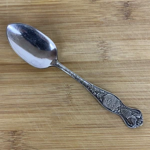 Oneida Community State Seal Souvenir Spoon NEBRASKA Silverplate Discontinued - Picture 1 of 4