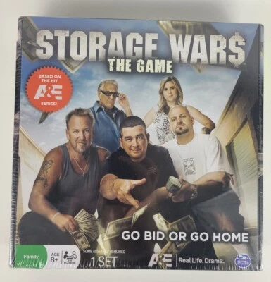 STORAGE WARS Board Game - Go Bid or Go Home / Age 8 + Family Fun NIB sealed  - Image 1 of 4