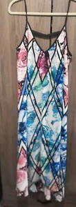 Ny Collection multi color dress size L - Picture 1 of 12