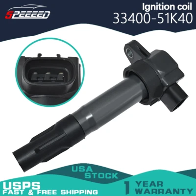 1x OEM Ignition Coil 33400-51K40 for Suzuki Swift SX4 Kizashi Grand Vitara 2.0L - Image 1 of 4