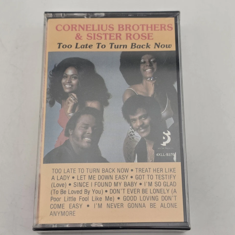 Cornelius Brothers & Sister - Rose Too Late To Turn Back Now - Cassette - Sealed - Image 1 of 4