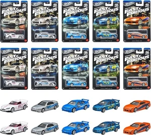 Hot Wheels Fast & Furious Theme Assorted Graphic Remix Mix Set of 10 2025 - Picture 1 of 6