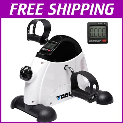 Non-Slip Pedal Exerciser with Adjustable Resistance - Ideal for Seniors & Rehab - Image 1 of 4