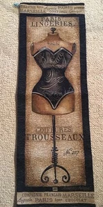 Kim Poloson Parisian Dress Forms Wall Panel Decor French Paris Bodice Image - Picture 1 of 10