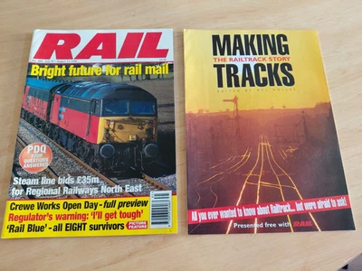 Rail magazine: No. 284: Jul31-Aug13  1996 : BRIGHT FUTURE FOR RAIL MAIL :(G) - Image 1 of 4