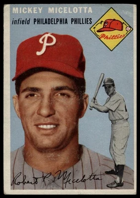 1954 Topps #212 Mickey Micelotta - Image 1 of 2