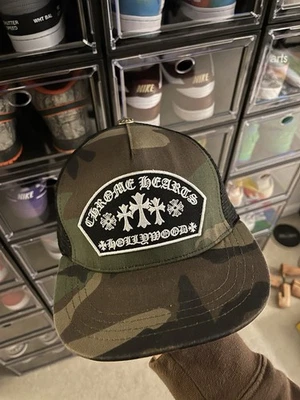 Chrome Hearts Arc Cross Patch Trucker Camo - Image 1 of 4