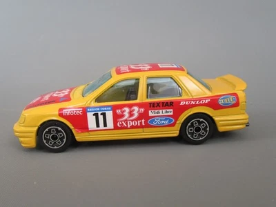 C634 Burago 4183 Italia Ford Sierra #11 Tour De Corse 1987 Giallo 1:43 Bburago - Immagine 1 di 4