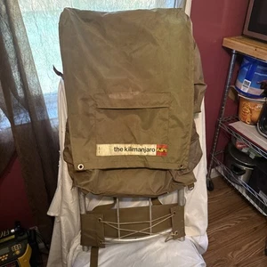 Vintage Der Kilimandscharo Weltberühmt Nr. 229 leichter Rucksack mit Außenrahmen - Bild 1 von 2