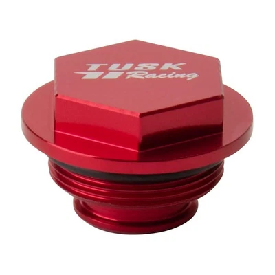 Tusk Anodized Rear Brake Reservoir Cap Red For HUSQVARNA TC 125 2014-2022 Foto 1 de 4
