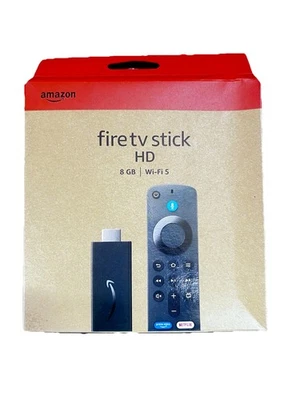 Amazon Fire TV Stick HD (newest model), free and live TV, Alexa Voice Remote New - Image 1 of 4