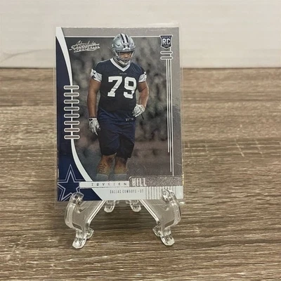 2019 Panini Absolute Trysten Hill Rookie Card #173 Cowboys NFL - Image 1 of 3