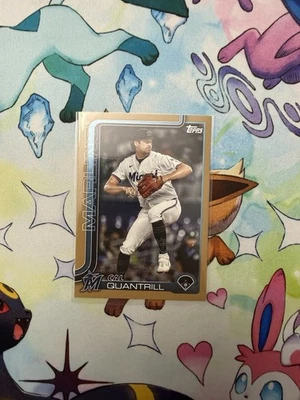 2025 Topps Update - Cal Quantrill #US191 Gold /2025 - Image 1 of 2