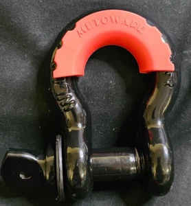 Metoware D Ring Shackle Black - Picture 1 of 2