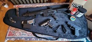 Panther Arms DPMS SBR Full-Auto BB Air Rifle Package Deal Glock BB And More!