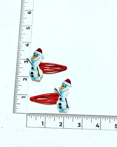Handgefertigte Haarschleifen - Urlaub - Weihnachten - Frozen - Haarspangen #4 - Bild 1 von 1