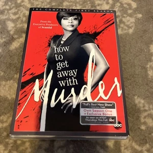 How to Get Away with Murder: The Complete First Season (DVD, 2015) New Sealed - Picture 1 of 4