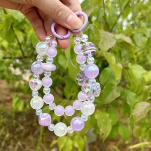 Double Layer Y2K Bowknot Beads Bag Pendant Mobile Phone Pendant - Zdjęcie 1 z 10