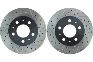 Front PAIR Stoptech Disc Brake Rotor for 1995-1997 Ford Crown Victoria (44326) - Picture 1 of 6