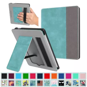 Für den brandneuen Kindle Oasis 10. 2019/9. 2017 Hülle Ständer Kartenfach Handschlaufe - Bild 1 von 12