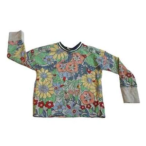 Gymboree Flower Print Sweatshirt  - Picture 1 of 9
