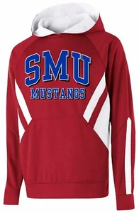 Ouray Sportswear NCAA SMU Mustangs Youth Unisex Argon Hoodie Scarlet/White Small - Picture 1 of 2