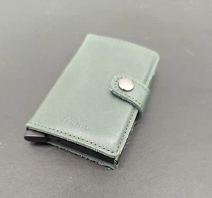 Secrid Mini Cartera Protector de Tarjeta Cuero Cartera Seguro Estuche para Tarjetas 8-10 Tarjetas - Imagen 1 de 3