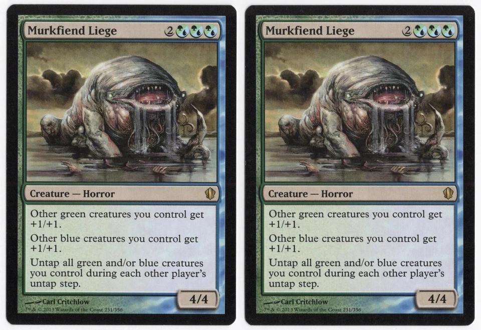 Murkfiend Liege x2 2x Commander 2013 Multi-Color Rare Creature Horror MTG NM AZ1 - Image 1 of 1