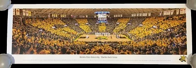  Wichita State University Koch Arena 2014 Stripes Pano Photo. - Image 1 of 2