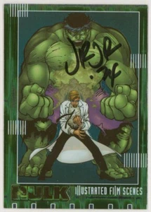 John Romita Jr. SIGNIERTE Incredible Hulk IF02 2003 Upper Deck Trading Card BANNER - Bild 1 von 2