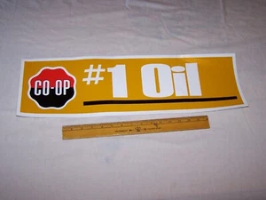Letrero pegatina de vinilo cooperativo de Farm Bureau sin usar 7""x24"" - aceite #1 - Imagen 1 de 3