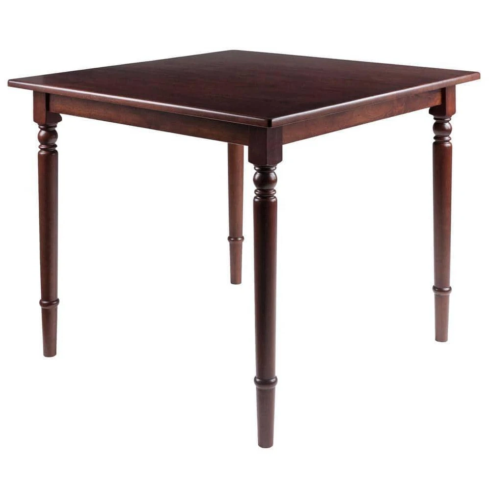 WINSOME WOOD Dining Tables 30.08"Hx35.91"W 4-Seats Solid Wood Square Walnut - Image 1 of 4