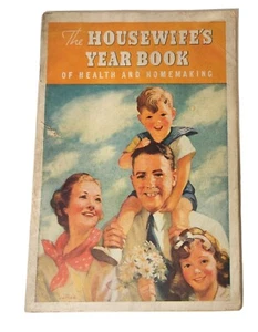 1937 The Housewife's Year Book of Health & Homemaking Kelloggs publicidad en EE. UU. - Imagen 1 de 6