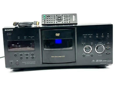 {PRO REFURB} Sony DVP-CX995V 400 CD/DVD HDMI Compact Changer/Player, €New Belts€ - Image 1 of 4