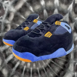 Unisex Oversized Sneaker Inspired Plush Slippers One Size Fits Most (4-10 Adult) - Picture 1 of 1