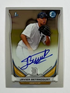2014 Bowman Chrome #BCAP-JBE Javier Betancourt Autograph Auto Card AR56 - Picture 1 of 2