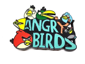 Lustige Angry Birds Gürtelschnalle Film zerdrückbare Figuren Sammlung Fans Zubehör - Bild 1 von 11