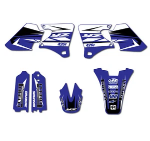 2000 2001 2002 YAMAHA YZ426F BLUE TEAM GRAPHICS STICKERS DECALS MX MOTOCROSS - Bild 1 von 3