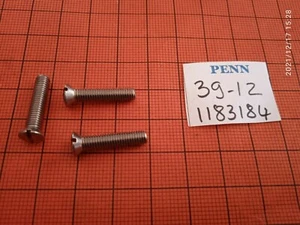 3 PARTS 39-12 Screw 1183184 MOULINET REEL PENN Sénat 6/0 9/0 10/0 12/0 14/0 16/0 - Photo 1/3