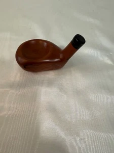 Wooden Golf Club Papaerweight/Ball Display -Hole in One Ball - Picture 1 of 4