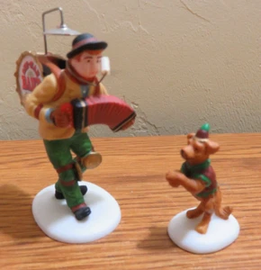 Department 56 Heritage Village Collection ONE-MAN BAND & DANCING DOG #58891 - Picture 1 of 5