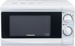 Cookworks 700W Microwave 17L - White | Compact, Preowned | Defrost - White - Picture 1 of 10