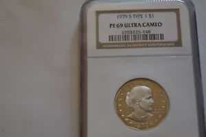1979 susan b anthony dollar Type 1 NGC PF 69 Ultra Cameo - Picture 1 of 3