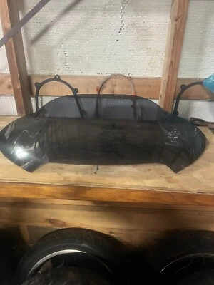 Parabrisas Harley-Davidson Road Glide 2015-2023 humo medio 8" genuino OEM Foto 1 de 2