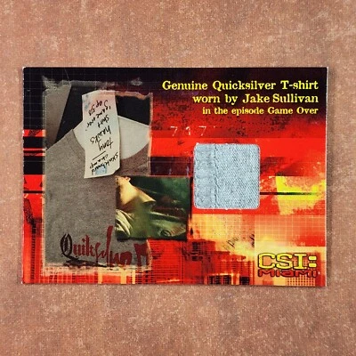 4-11-19 PWE-THICK . 2006 csi : miami #csims2-c1 costume tony hawk stitch variant - Image 1 of 4