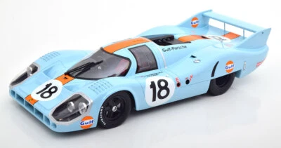 1/12 Scale CMR Porsche 917H 1971 LeMans #18 GULF Livery Model Car - Image 1 of 4