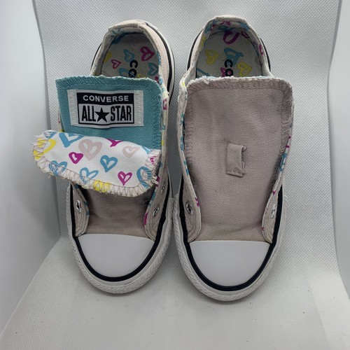 Converse All Star Chuck Taylor doppia lingua bassa bambino taglia 10 5